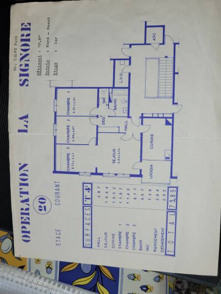 A VENDRE APPARTEMENT T4 MARIGNANE RESIDENCE LA SIGNORE AVEC ASCENSEUR