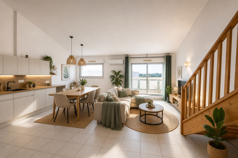 APPARTEMENT DE TYPE 5  - ISTRES - DUPLEX