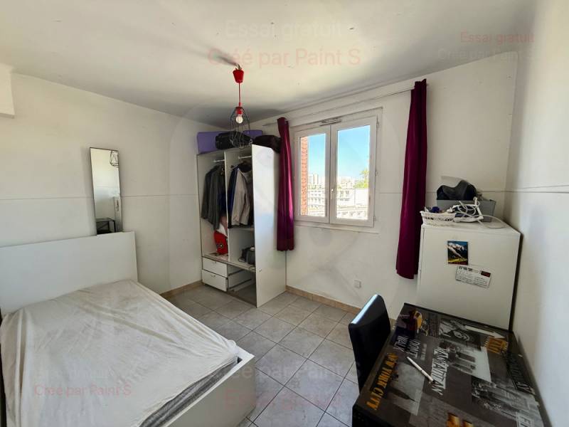 Idéal investissement locatif - Marseille 14éme arrondissement : T4 loué, cave, 8,5 % brut
